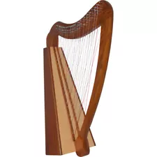 38 STRINGS HARP PRO QUALITY SOLID ROSEWOOD IRISH CELTIC CROSS STRUNG