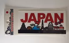 JAPANESE STICKER "THE JAPAN" Great Buddha mt fuji tourist for sale in japan only