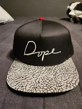 DOPE snapback hat