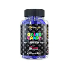 Alpha Lion Gains Candy RipFactor for Muscle Strength & Size 60 Capsules New