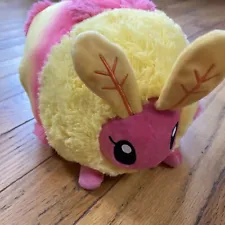 Squishable Rosy Maple Moth Standard 12” Pink Yellow Plush Toy Collectible