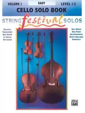 String Festival Solos Volume 1 CELLO SOLO BOOK LEVEL 1-2 EASY BRAND NEW ON SALE