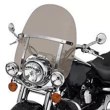 19"x17" Front Windshield For Kawasaki Vulcan VN800 900 1500 1600 1700 Windscreen