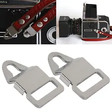 1Pair Neck Strap Clips Lugs Adapter For Pentax 645 645N II 6x7 67 67II Camera US