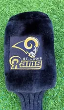 St.Louis Rams Plush 3 Wood Fairway Wood Head Cover Golf Club Head Cover / Nice