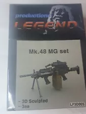 Legend 3D005 1/35 M1 Mk. 48 MG Machine Gun Set Resin Model 3pcs