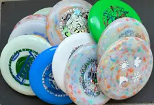 Assortment of 10 misprint Frisbee 175 gram discs