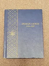 Whitman Flying Eagle/Indian Head Cents Penny 1C Coin Album 1856-1909 9402