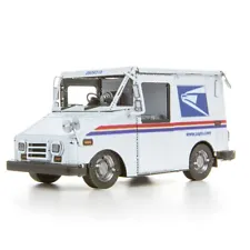 Fascinations Metal Earth USPS Grumman LLV Mail Delivery Vehicle Truck Model Kit