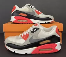 Nike Air Max 90 OG Infrared Shoes Sneakers 725233-106 Men's Size 9