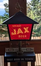 RARE JAX BEER LAMP NEW ORLEANS BAR SIGN HEAT MOTION LIGHT 1950s? ANDREW JACKSON