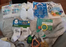 Box Of Various Baby Items For Boy