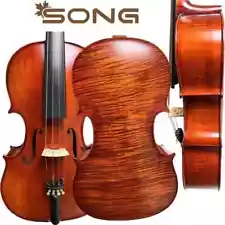 New ListingFlames Viola 18 inch,Higher Rib,Hand Made Big Rich Deep bass Sound #15865