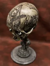 Freemason Lodge skull Real Human Skull RESIN REPLICA - Zane Wylie