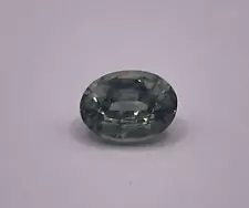 1.53ct Montana Sapphire w/ NAGL Appraisal, Teal, Oval, No Heat