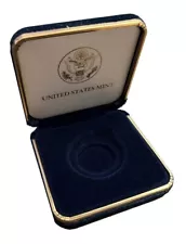 US Mint Display Box For 1 Oz Gold Buffalo Coin Clamshell Gift Case W Sleeve New