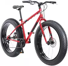 Mongoose Dolomite Mens Fat Tire Mountain Bike, 26-Inch Wheels, 4-Inch Wide Knobb