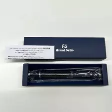 Grand Seiko Original carbon Ballpoint Pen Not for sale Rare W/Box Novelty New