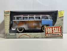 JADA FOR SALE 1962 VW VOLKSWAGEN BUS VAN 1:24 DIECAST MODEL CAR NEW IN BOX