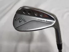 Used Callaway Mack Daddy MD5 Jaws Raw 50.12 Gap Wedge Stiff Flex Steel Shaft