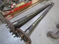 1957 Chevrolet 1/2 ton truck rear end axle shaft pair set 17 spline