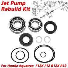 For Honda Jet Pump Rebuild Kit Aquatrax F12X 2002-2007 F12 R12X 03-07 R12 03-06