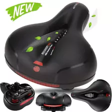 Bicycle Saddle bike Comfort Wide Soft Gel Bike Seat Sporty Air Cushion men women