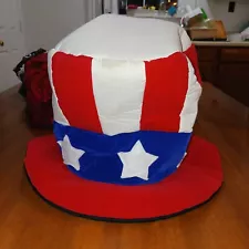 Uncle Sam Patriotic Hat American Flag Costume Halloween