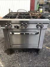 Southbend S36D 6 Burner Commercial Gas Range Stove Restaurant Equipment