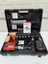 RIDGID 67053 RP 350 PRESS TOOL KIT, BATTERY AND CHARGER, 1/2" - 2" PROPRESS JAWS