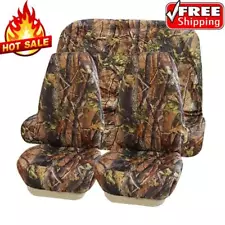 For Jeep Wrangler Seat Covers TJ YJ JK JL Fron Camouflage Auto Protectors Set