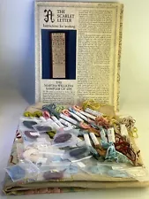 The Scarlet Letter Cross Stitch Embroidery Needle point Kit "Martha Willkins"