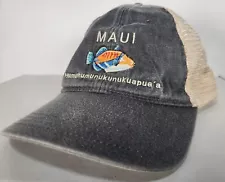 Maui Humuhumunukunukuapua'a Snapback Hat Adjustable Sun Faded Cap, On Sale