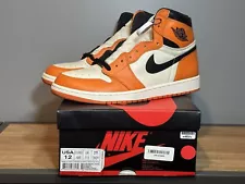 Size 12: PRE-OWNED Reverse Away Shattered Backboard Air Jordan 1 Retro High OG