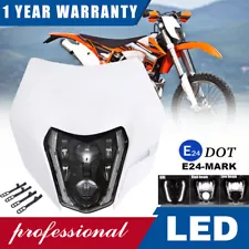 Dirt Bikes DOT Approved LED Headlight W/DRL 1999+ For Yamaha TTR 110/125/230 (For: More than one vehicle)