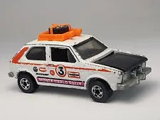 Vintage 1978 Hot Wheels White VW Rabbit Hare Splitter Monte Carlo Rally