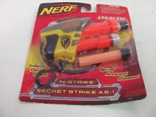 Nerf N-Strike Secret Strike AS-1 Nerf Gun Stealth Size Edition Collectable New