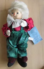 Beautiful Porcelain Doll Boy Collector Rare Porcelain Head 32 High