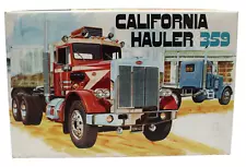 AMT T500 1:25 1969 Peterbilt 359 California Hauler Semi Tractor Kit 1969