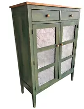 Ethan Allen Pie Safe Cabinet