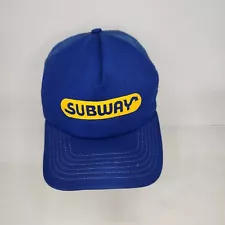 Vintage Subway Sandwich Shop Promo Mesh Trucker Snapback