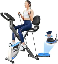 Pooboo Indoor Exercise Bike Stationary Cycling Bicycle Cardio Fitness Workout