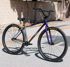 2022 SUNDAY BMX HIGH C 29" BICYCLE PURPLE/RAW FADE