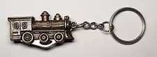 Train Railroad Novelty Key Chain Pocket Knife Conductor Engineer Steam Engine