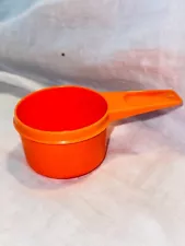 Vintage Tupperware 1/2 C Measuring Cup Replacement # 764 ~ Bright Orange