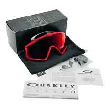 Oakley Wind Jacket 2.0 Sunglasses Matte Redline Frame Prizm Snow Torch Lens NEW