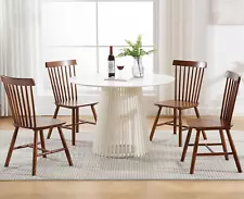 Dining Chairs Set of 4 Vintage Kitchen Chairs Windsor Chairs with Solid Wood Leg