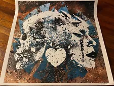 Jacob Bannon of Converge 2012 Collage Print 24"x25"