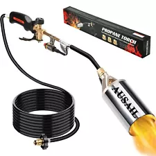 Propane Torch Weed Burner,Blow Torch,Heavy Duty,High Output 1,200,000 BTU,Fla...