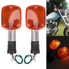 2X Motorcycle Turn Signals Lights For Honda Rebel 250 CMX250C Rebel 450 CMX450C (For: Honda Rebel 450)